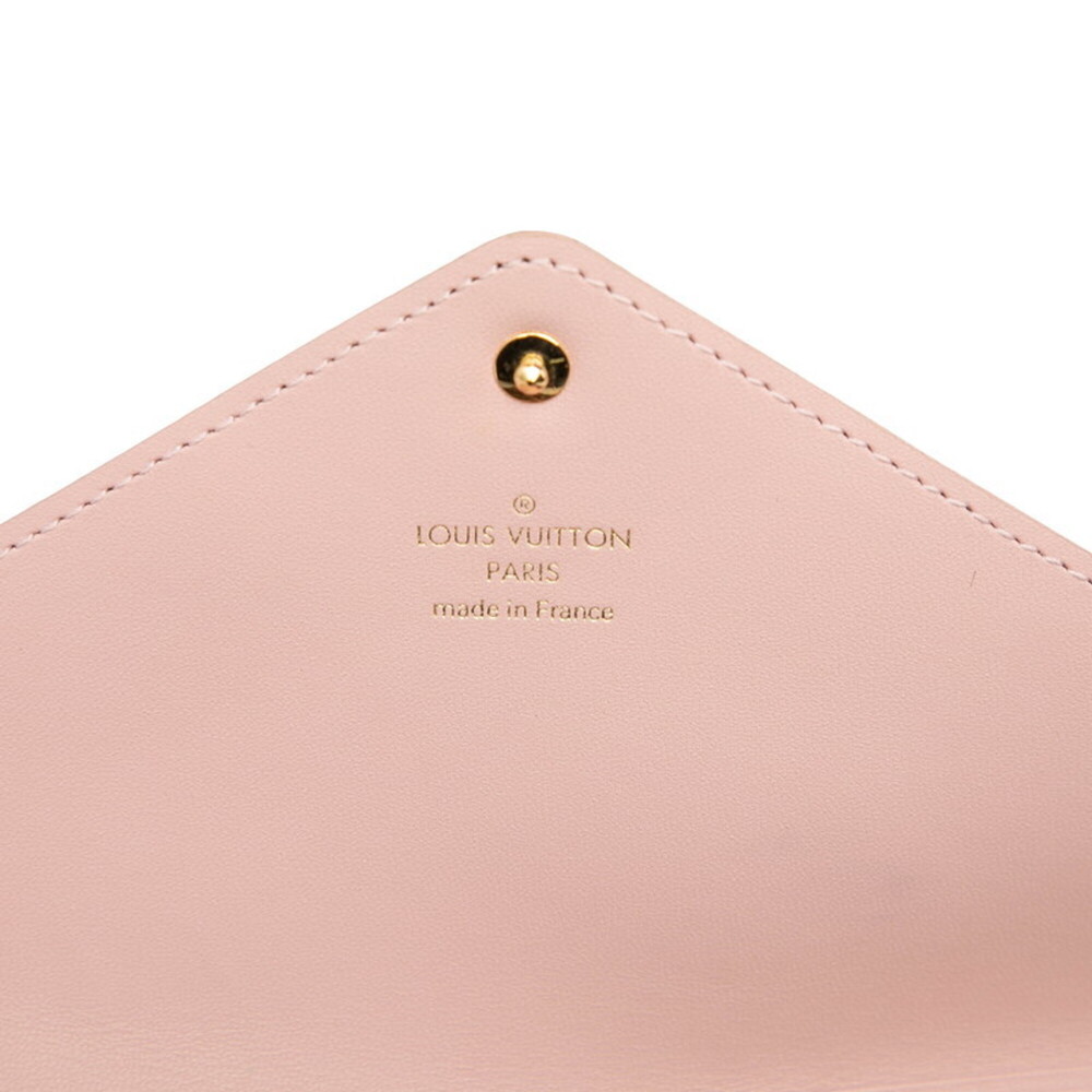 LOUIS VUITTON Authentic Brown Monogram Leather Pochette Pouch - Picture 5 of 6